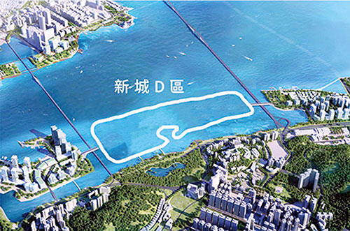 新城D區 暫無填海計劃